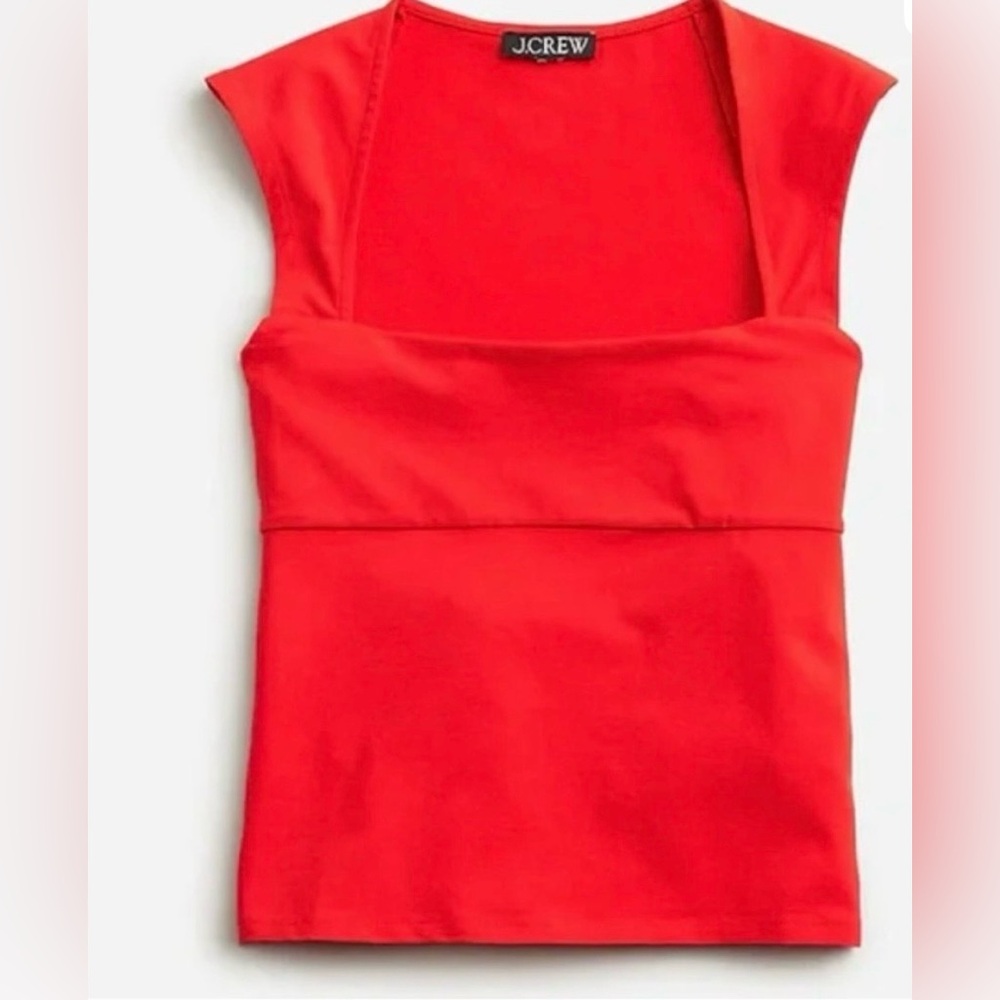 J. Crew Red Top